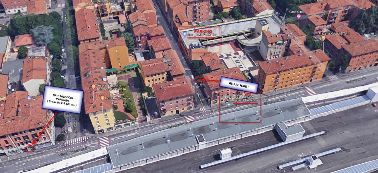 ボローニャ Stazione Centrale Bed & Breakfast エクステリア 写真